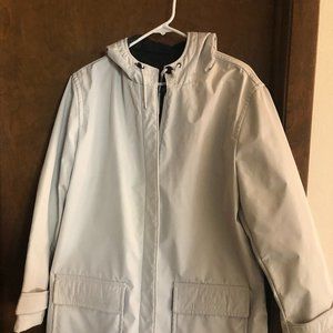 XL lined Gap Jacket with hood, medium weight